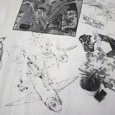 90's ANDAZIA "M.C. Escher Multi" Tシャツ XLサイズ USA製