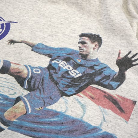 90's～ Team PEPSI "Michael Owen" プリント Tシャツ