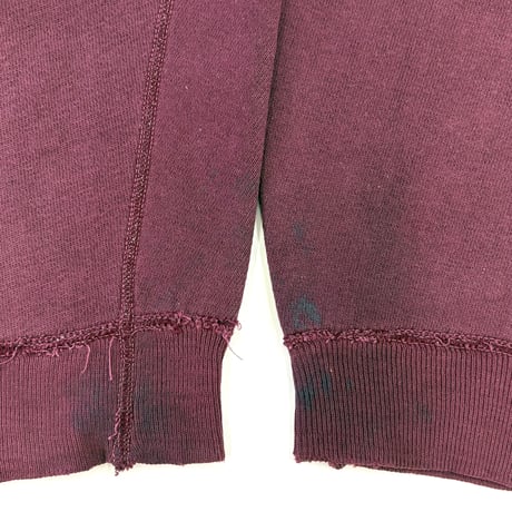 "Big Size" 60's Russell "2tone" "Front V" Sweat XLサイズ USA製