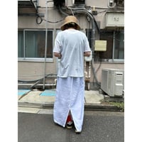 90's～ CUT LOOSE Linen Long Skirt USA製