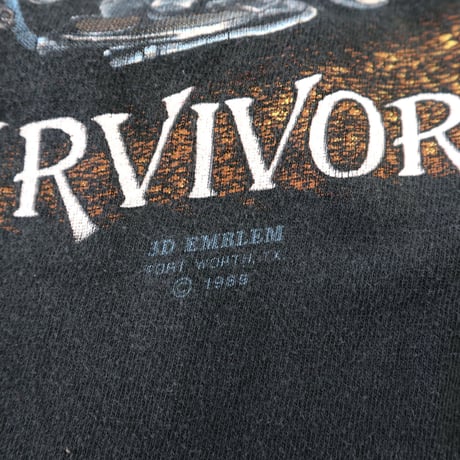 80's Harley Davidson "3D Emblem" "両面" LS Tシャツ XLサイズ USA製