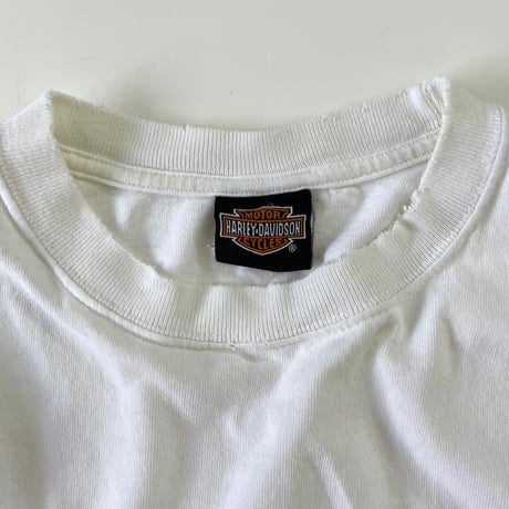 ～00's Harley Davidson "4面" LS Tシャツ