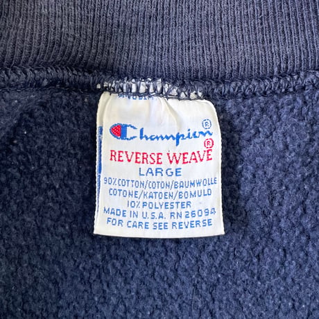 90's CHAMPION RW SWEAT "NORTH CAROLINA" Lサイズ USA製