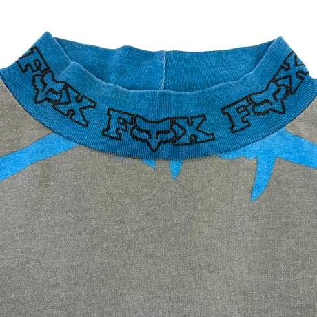 90's Fox Racing All Over Print LS Tシャツ