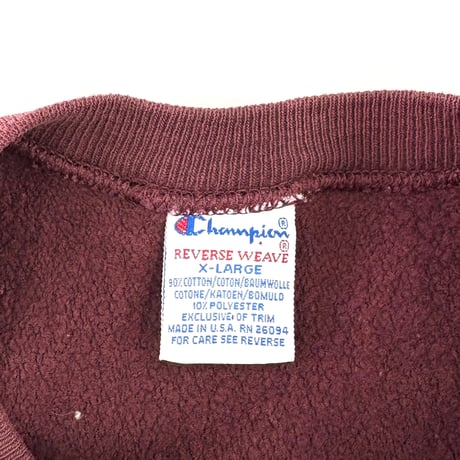 90's CHAMPION RW SWEAT "MINNESOTA" XLサイズ USA製