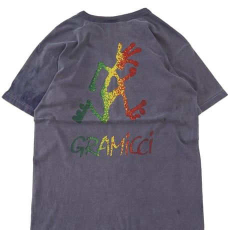 "Good Fade" 90's Gramicci "ランニングマン" 両面 プリント Tシャツ Sサイズ USA製