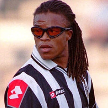 00's Lotto "Juventus" "Edgar Davids" Game Shirt