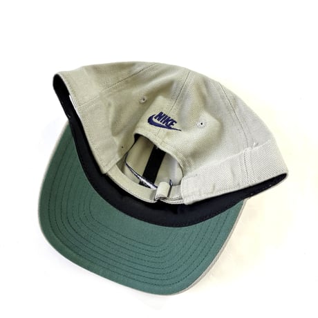 90's NIKE "Embroidery Swoosh" 6-Panel Cap TAIWAN製