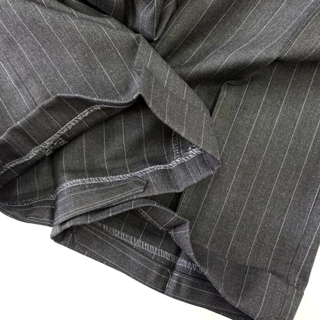 unknown 1tuck Wool Pin Stripe Slacks (fits W33)