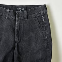 "Women's Size" agnes b. Black Denim Pants