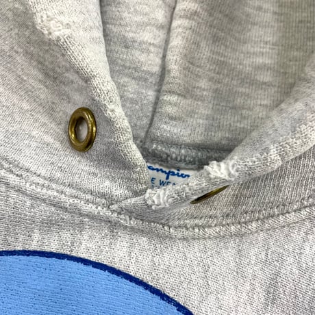 80's CHAMPION RW SWEAT PARKA "EBBETS～" "5段" XLサイズ USA製