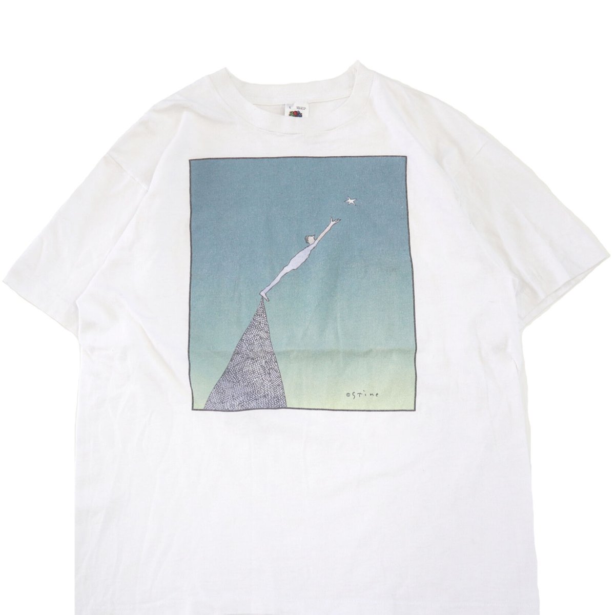 90s リチャード スタイン アート Tシャツ USA製 ビンテージ