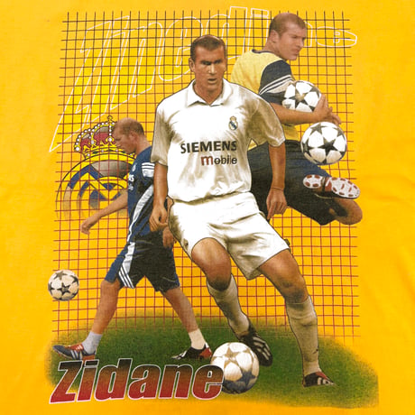 00's Zinedine Zidane Tシャツ Lサイズ