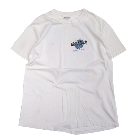 'Rare' 90's Hard Rock Cafe "Peter Max" 両面 プリント Tシャツ  XLサイズ USA製