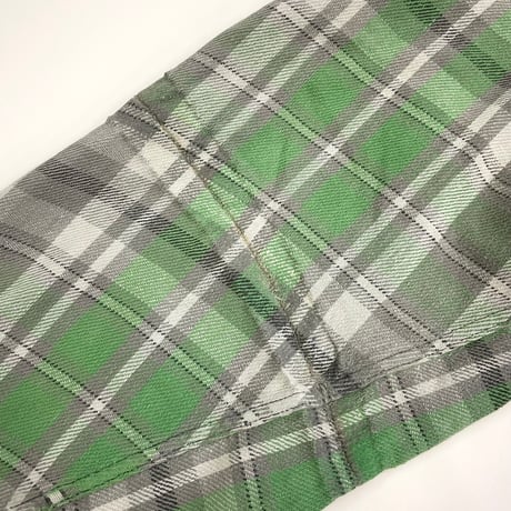 "junk boro" ～60's E&W POLAR Heavy Flannel Shirt (fits L)