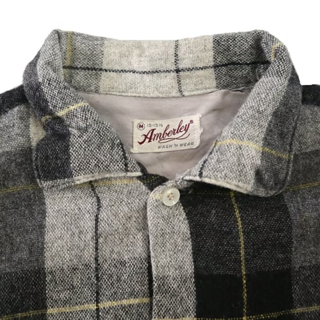 "boro" "Good Color" ～60's Amberley Wool Plaid Shirt Mサイズ