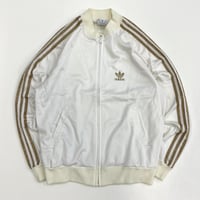 "Rare Color" 80's Adidas Track Jersey "Gold Lame" Mサイズ USA製