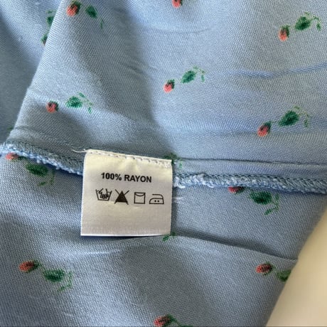 90's～00's PRETTY VACANT Flower Print Rayon One Piece
