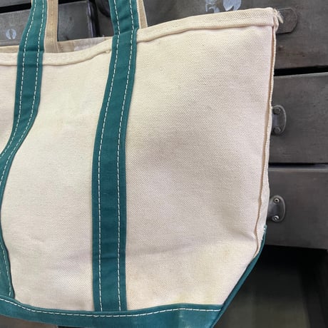 ～90's L.L. Bean "1色タグ" BOAT AND TOTE Canvas Bag