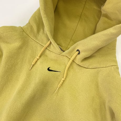 "Special Color" 90's NIKE "Small Center Swoosh" Sweat Parka Lサイズ USA製