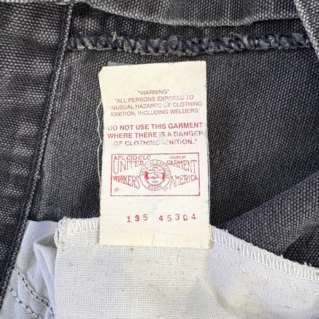 90's Carhartt "スミクロ" Duck Painter Pants USA製