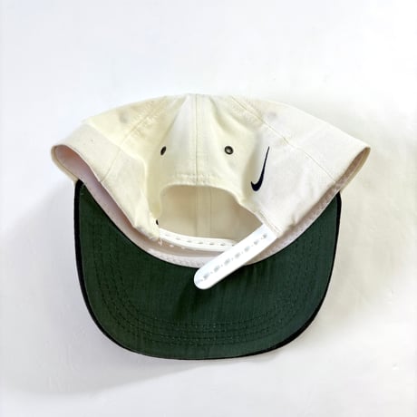 90's NIKE "Cotton/Suede" 6-Panel Cap USA製