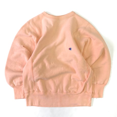 "Rare Color" 80's CHAMPION RW SWEAT Solid Sherbet Orange Mサイズ USA製