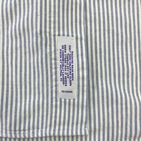 90's～ Brooks Brothers Oxford Stripe BD Shirt 16 1/2 USA製