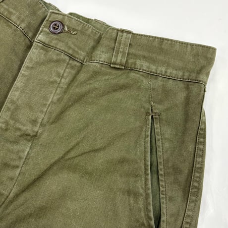 60's French ARMY "M-47" HBT Cargo Pants 21