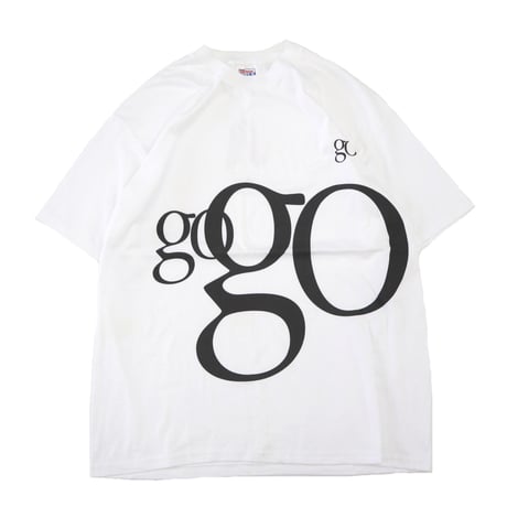 Deadstock 90's Hanes APPLE iBook "go go go" 両面 プリント Tシャツ XLサイズ