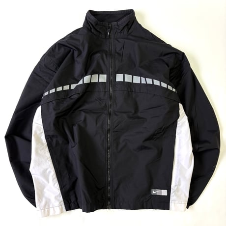 90's～00's NIKE "Reflective" Full Zip Nylon Jacket XLサイズ