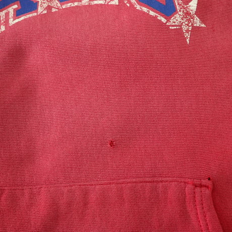 80's CHAMPION RW SWEAT PARKA "☆A☆H☆S☆" プリント Lサイズ USA製