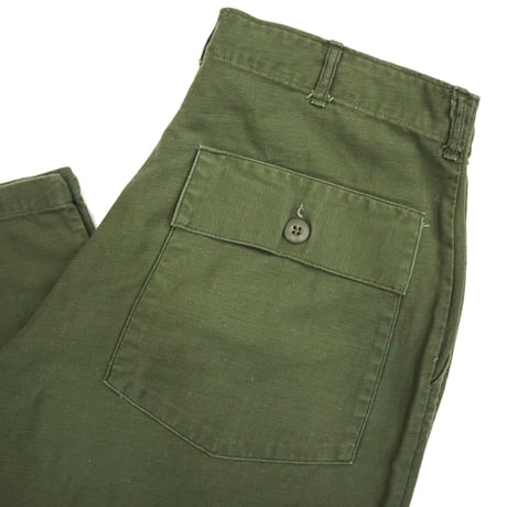 60's US ARMY "Baker Pants" Utility Trousers 36×31