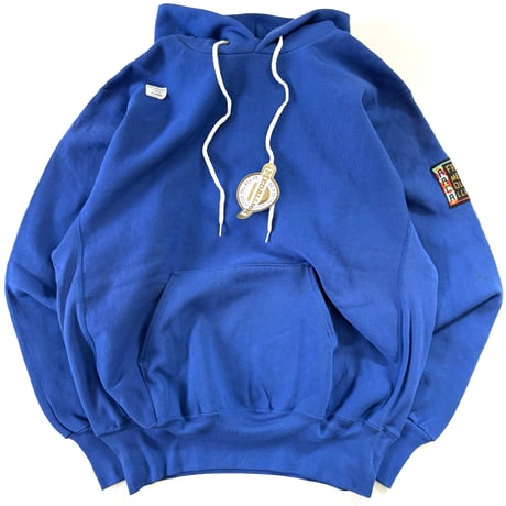"Rare" Deadstock 90's Medallion "AACA" "Reverse Type" Sweat Parka XLサイズ USA製