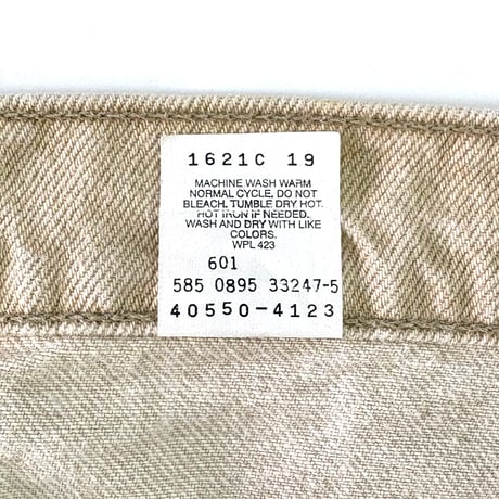 "Rare Color" 90's Levi's 550 Denim Pants W36 USA製