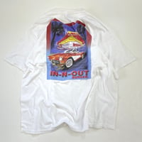 00's Hanes "In-N-Out Burger" "両面" Tシャツ  XXLサイズ