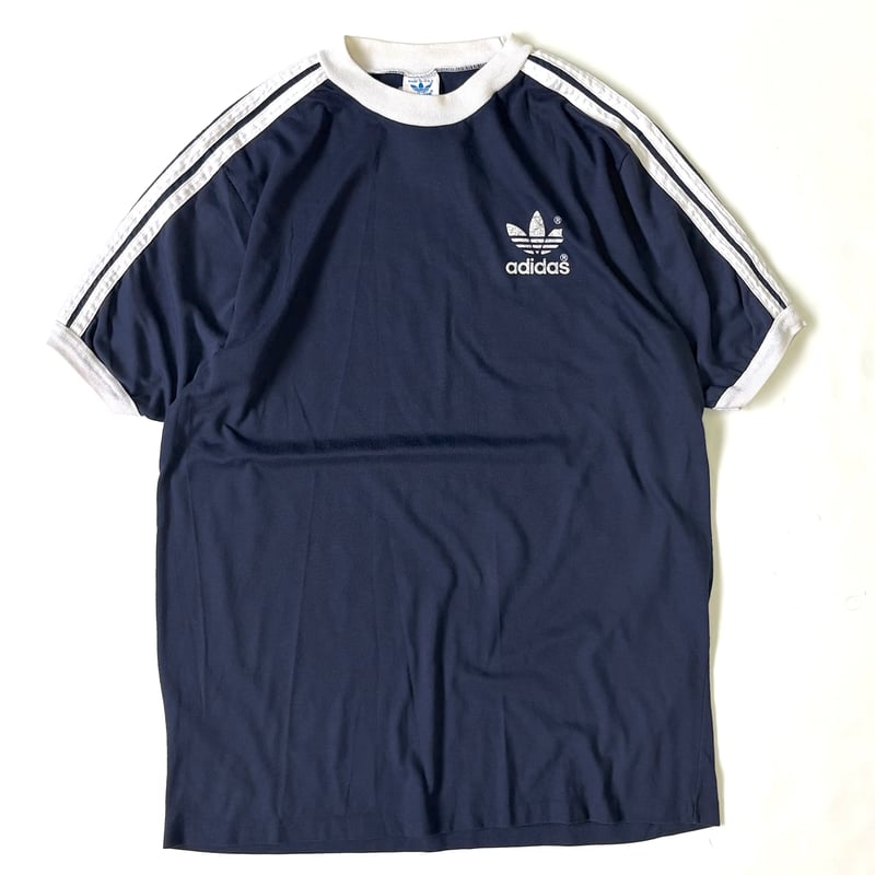 希少　70-80s　 アディダス リンガー Tシャツ トレフォイル 80's Adidas 
