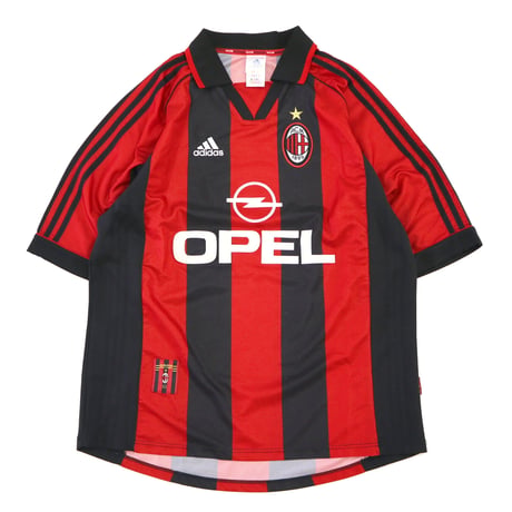 00's Adidas "AC Milan" Game Shirt Lサイズ ITALY製