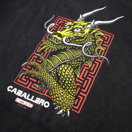 90's Hanes Powell Peralta "CABALLERO" プリント Tシャツ Lサイズ