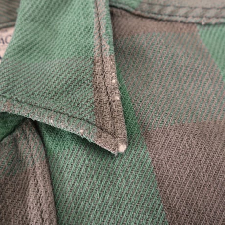 "Good Fade" 70's BIG MAC 単色タグ Check Flannel Shirt Mサイズ USA製