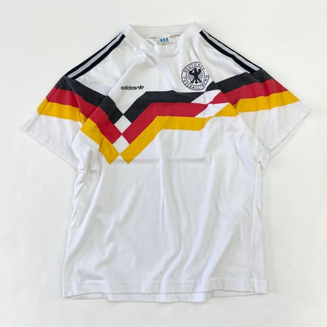 80's～ Adidas "West Germany" Game Tee Shirt Colombia製