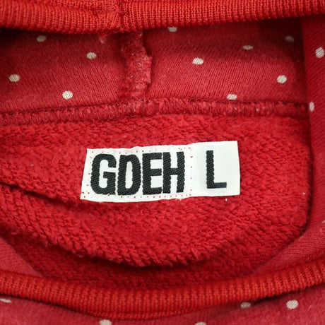 00's GOODENOUGH "ドット柄" Sweat Parka Lサイズ