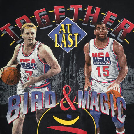 90's SALEM "BIRD&MAGIC" 両面 プリント Tシャツ Lサイズ USA製