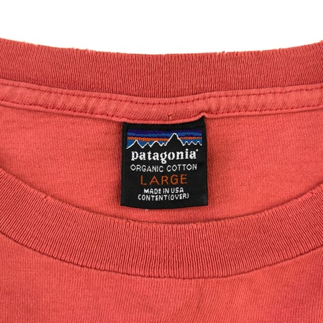 "Good Fade" 90's Patagonia "Oval Logo" Tシャツ Lサイズ USA製