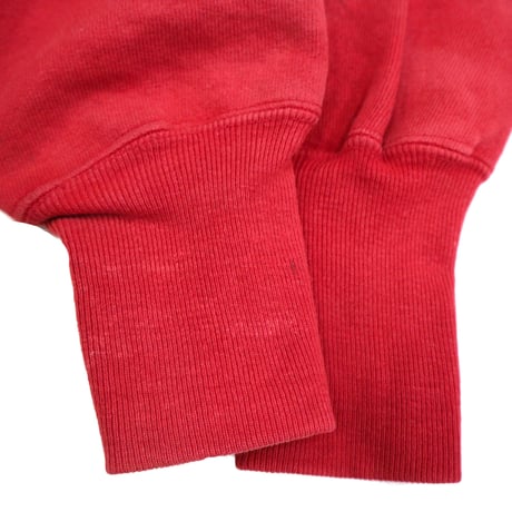 80's CHAMPION RW SWEAT Solid Red Lサイズ USA製