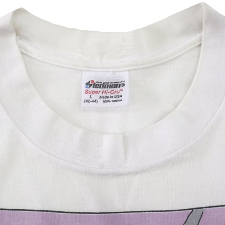 80's Stedman "THE QUIGMANS" アメコミ プリント Tシャツ Lサイズ USA製
