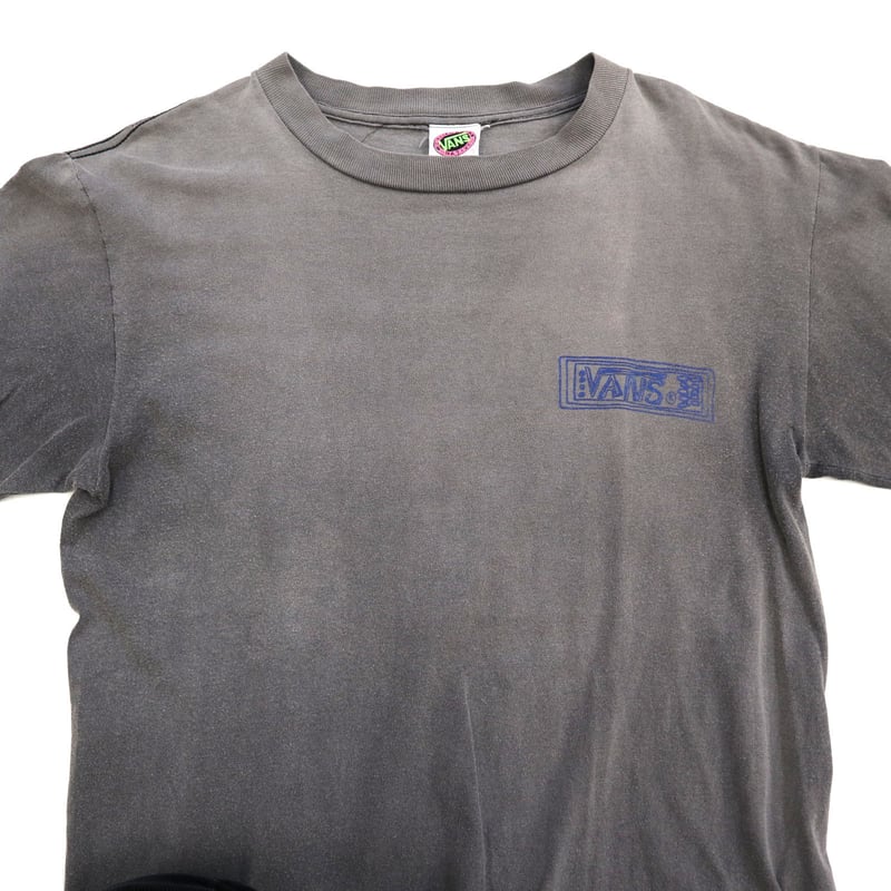 90's OLD VANS スミクロ "レアプリント" Tシャツ Mサイズ USA製 | Da
