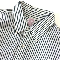 80's～90's Brooks Brothers Stripe BD Shirt USA製