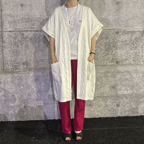 "Women's" 90's～ ROAMAN'S フレンチスリーブ ロング ガウン