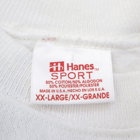 "Big size" 90's OLD Hanes Solid Sweat XXLサイズ USA製